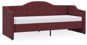 SHUMEE válenda s matrací a USB 90 × 200 cm, textil, fialová, 3080289 - Postel