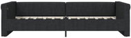 SHUMEE válenda s matrací a USB 90 × 200 cm, textil, černá, 3080314 - Postel