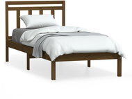 Rám postele medově hnědý masivní borovice 90 × 200 cm, 3100577 - Postel