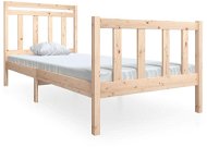 Rám postele masivní dřevo 100 × 200 cm, 3100709 - Rám postele