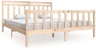 Rám postele masivní dřevo 180 × 200 cm Super King, 3100973 - Rám postele