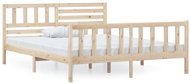Rám postele masivní dřevo 120 × 200 cm, 3101148 - Rám postele