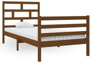 Rám postele medově hnědý masivní borovice 90 × 200 cm, 3101271 - Postel