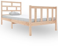 Rám postele masivní borovice 90 × 200 cm, 3101333 - Postel