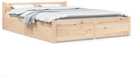 Bed frame with drawers 160 × 200 cm, 3103569 - Bed