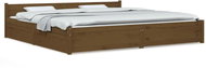 Rám postele se zásuvkami medově hnědý 180 × 200 cm Super King, 3103577 - Postel