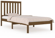 Rám postele medově hnědý masivní borovice 90 × 200 cm, 3103831 - Postel