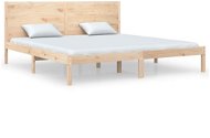 Rám postele masivní dřevo 180 × 200 cm Super King, 3104168 - Rám postele