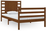 Rám postele medově hnědý masivní borovice 90 × 200 cm, 3104271 - Postel
