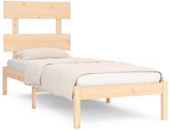Rám postele masívne drevo 90 × 200 cm, 3104658 - Rám postele