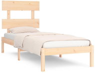 Rám postele masivní dřevo 90 × 200 cm, 3104658 - Postel