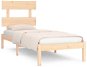 Rám postele masivní dřevo 90 × 200 cm, 3104658 - Rám postele