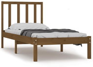 Rám postele medově hnědý masivní borovice 90 × 200 cm, 3105059 - Postel