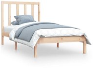 Rám postele masívna borovica 90 × 200 cm, 3105145 - Rám postele
