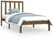 Rám postele medově hnědý masivní borovice 90 × 200 cm, 3105148 - Postel