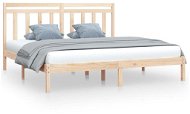 Rám postele masivní dřevo 180 × 200 cm Super King, 3105265 - Rám postele