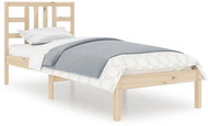 Rám postele masivní dřevo 90 × 200 cm, 3105390 - Postel