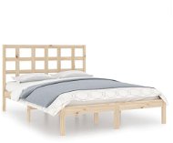 Rám postele masivní dřevo 120 × 200 cm, 3105465 - Rám postele