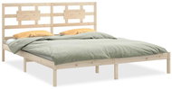 Rám postele masivní dřevo 180 × 200 cm Super King, 3105680 - Postel