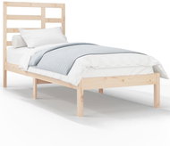 Rám postele masivní dřevo 90 × 200 cm, 3105780 - Postel