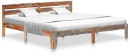 Bed frame solid sheesham wood 200x200 cm - Bed Frame