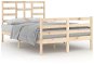 Rám postele masivní dřevo 120 × 200 cm, 3105855 - Rám postele