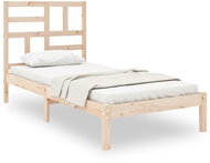 Rám postele masivní dřevo 90 × 200 cm, 3105935 - Postel