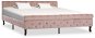 Bed frame pink velvet 180x200 cm - Bed Frame