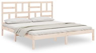 Rám postele masivní dřevo 180 × 200 cm Super King, 3105965 - Postel