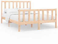 Rám postele masivní borovice 140 × 200 cm, 3106703 - Postel