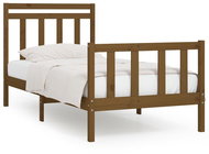 Rám postele medově hnědý masivní borovice 90 × 200 cm, 3107016 - Postel