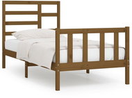 Rám postele medově hnědý masivní borovice 90 × 200 cm, 3107601 - Postel