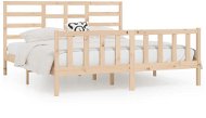 Rám postele masivní dřevo 180 × 200 cm Super King, 3107628 - Rám postele