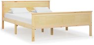 Rám postele masivní dřevo borovice 140 × 200 cm, 322177 - Rám postele