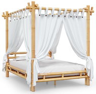 Postel s nebesy 140 × 200 cm bambus, 340050 - Postel