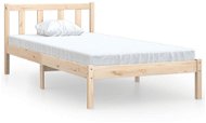 Rám postele masívne borovicové drevo 100 × 200 cm, 810072 - Rám postele