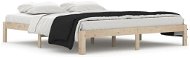 Rám postele masívne drevo 180 × 200 cm Super King, 810380 - Rám postele