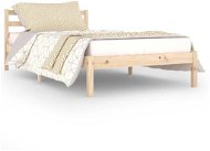 Rám postele masívna borovica 100 × 200 cm, 810420 - Rám postele