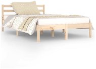 Rám postele masivní borovice 120 × 200 cm, 810425 - Rám postele