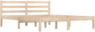 Rám postele masivní borovice 150 × 200 cm King Size, 810435 - Rám postele