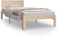 Rám postele masívna borovica 90 × 200 cm, 810480 - Rám postele