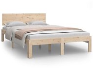 Rám postele masivní borovice 120 × 200 cm, 810490 - Rám postele