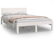 Rám postele bílý masivní borovice 120 × 200 cm, 810491 - Rám postele