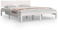 Rám postele bílý masivní borovice 160 × 200 cm, 810506 - Rám postele