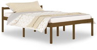 Rám postele medově hnědý masivní borovice 140 × 200 cm, 810617 - Postel
