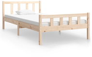 Bed frame solid wood 90 × 200 cm, 810664 - Bed