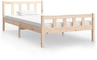 Rám postele masívne drevo 100 × 200 cm, 810669 - Rám postele