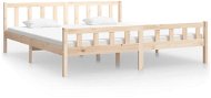 Rám postele masivní dřevo 160 × 200 cm, 810689 - Rám postele