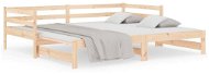 Výsuvná postel 2× (90 × 190) cm masivní borové dřevo, 814654 - Rám postele