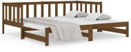 Výsuvná postel medově hnědá 2× (90 × 190 cm) masivní borovice, 814667 - Rám postele